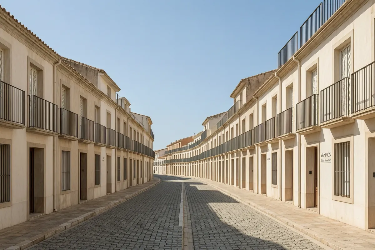 Calles y viviendas de Vinaròs