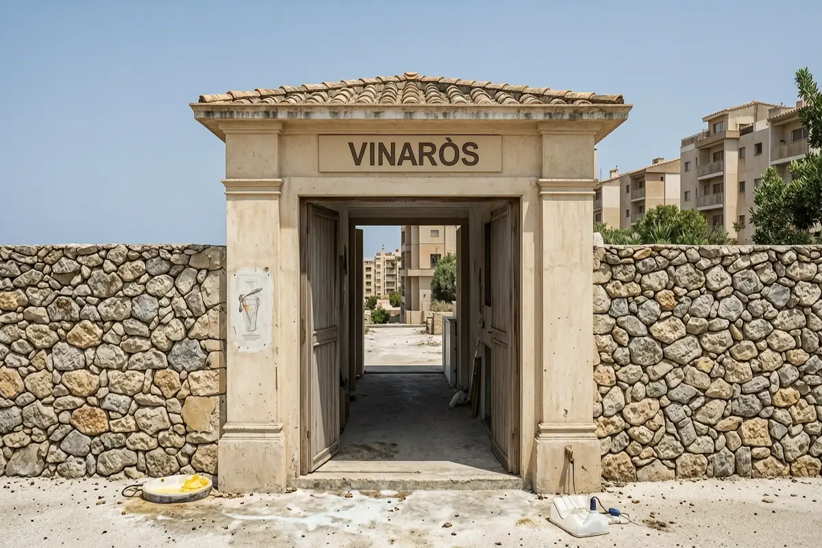 Portal de un edificio en Vinaròs